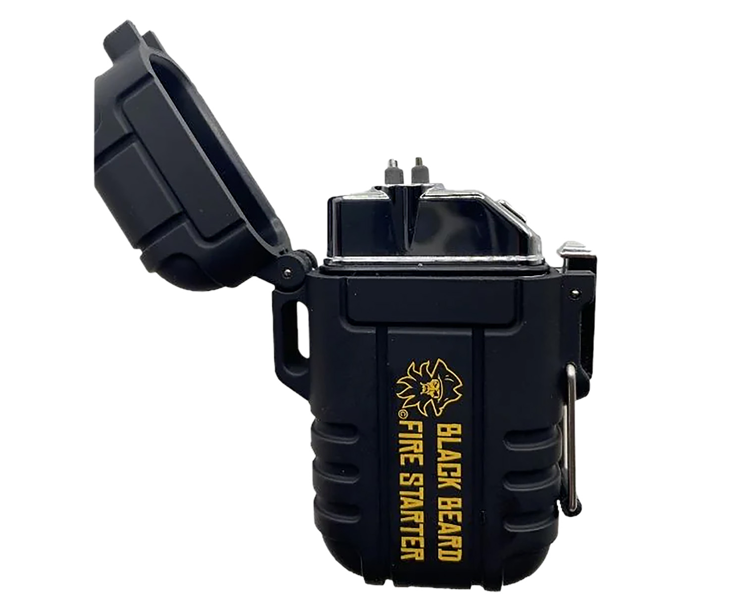 Black Beard Fire Starters ARC Arc Arc Lighter Black Includes USB Charging Cord | 860006832476