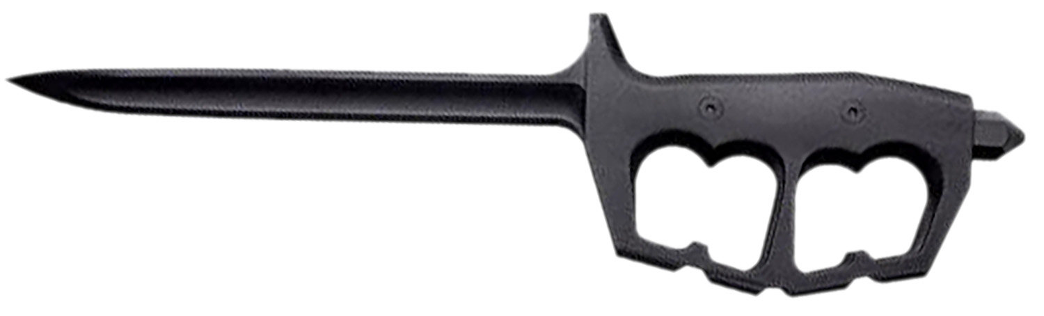 Cold Steel CS92FNTST FGX Chaos 8 Inch Fixed Griv-Ex Plain Black 6 Inch Blade, Black Griv-Ex Handle | 705442015413