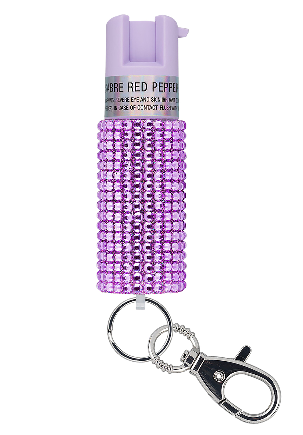 Sabre KRJLV02  Pepper Spray 25Bursts Compact Lavender Canister Includes Snap Clip | 023063107691