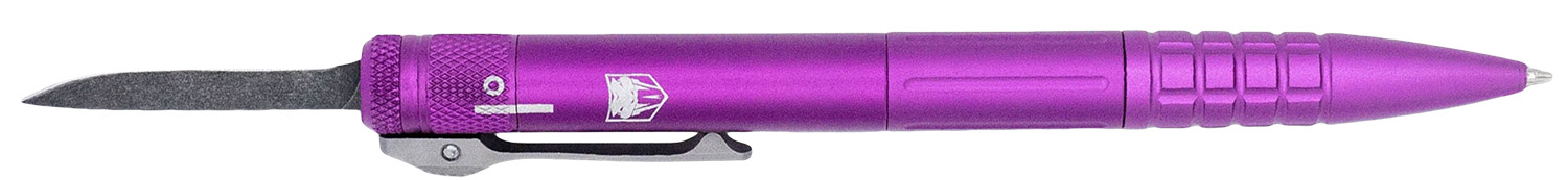 CobraTec Knives CNCOTFPPURGEN2 Tactical Pen Gen II Purple Aluminum D2 Steel Blade, Includes Pocket Clip | 753389273144