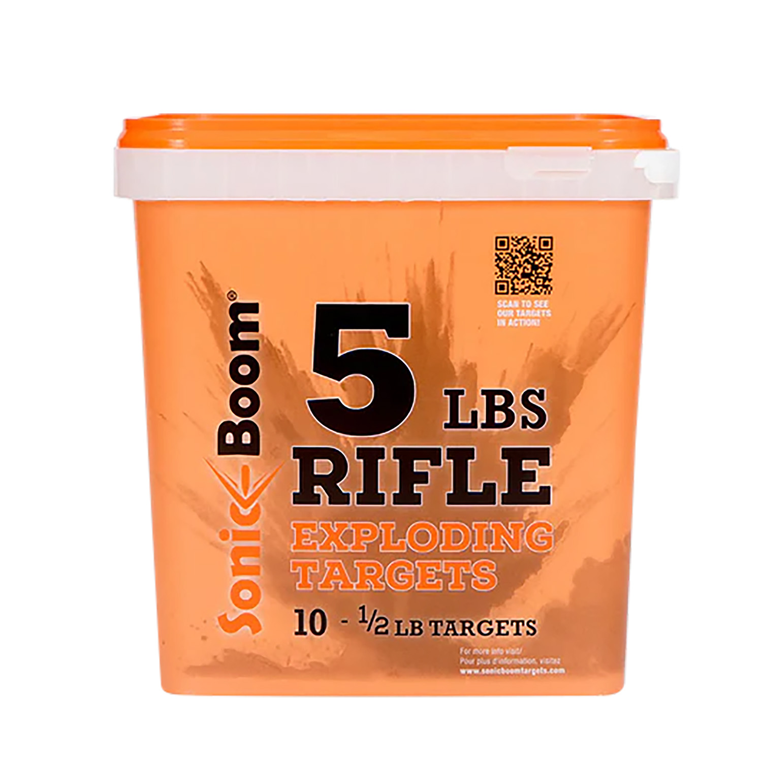 Sonic Boom/jerent SBTHP10P   Rifle Exploding Target 0.50 lb 10 Pack | 091037610980