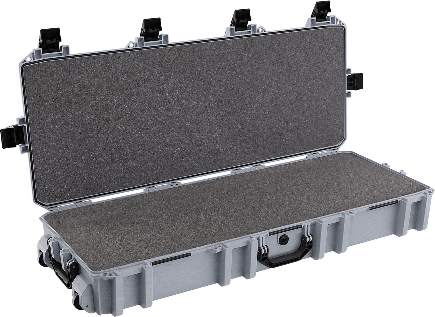 Pelican VCV7300000GRY Vault Double Rifle Case 44 Inch Gray Polyethylene Foam Weather Resistant | 019428156381