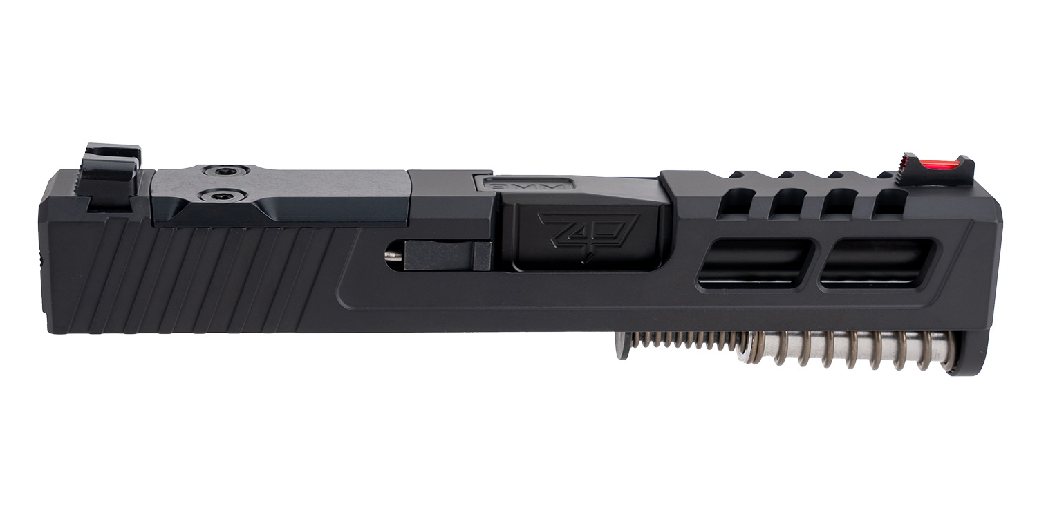 Zaffiri Precision ZPS.2.43.BLK.CU ZPS.2 Complete Upper Black Nitride Barrel for Glock 43 | 658792261262