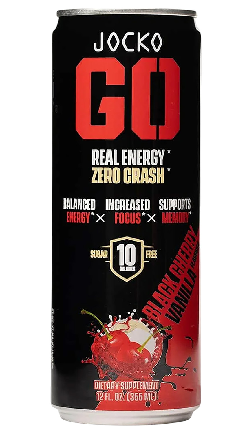 Jocko Fuel 29000 Black Cherry Vanilla Energy Drinks 12oz 12Pack | 810076290000