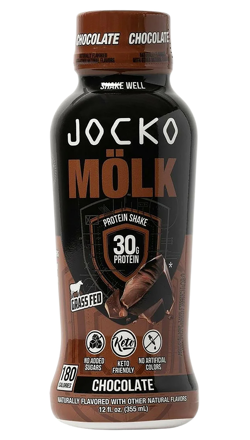 Jocko Fuel 29092 Chocolate Protein Shake 12oz 12Pack | 810076298887