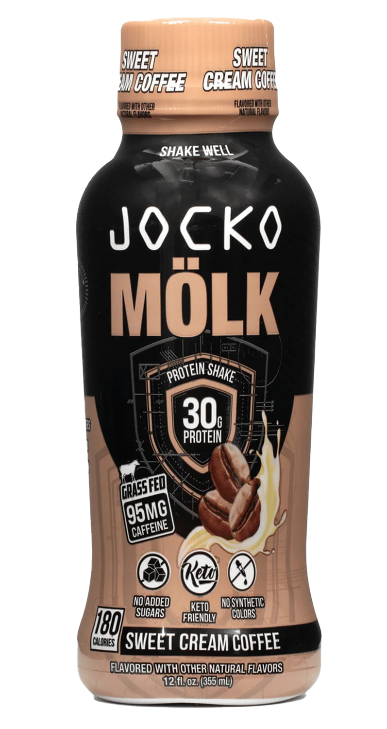 Jocko Fuel 29126 Sweet Cream Coffee Protein Shake 12oz 12Pack | 810076299969