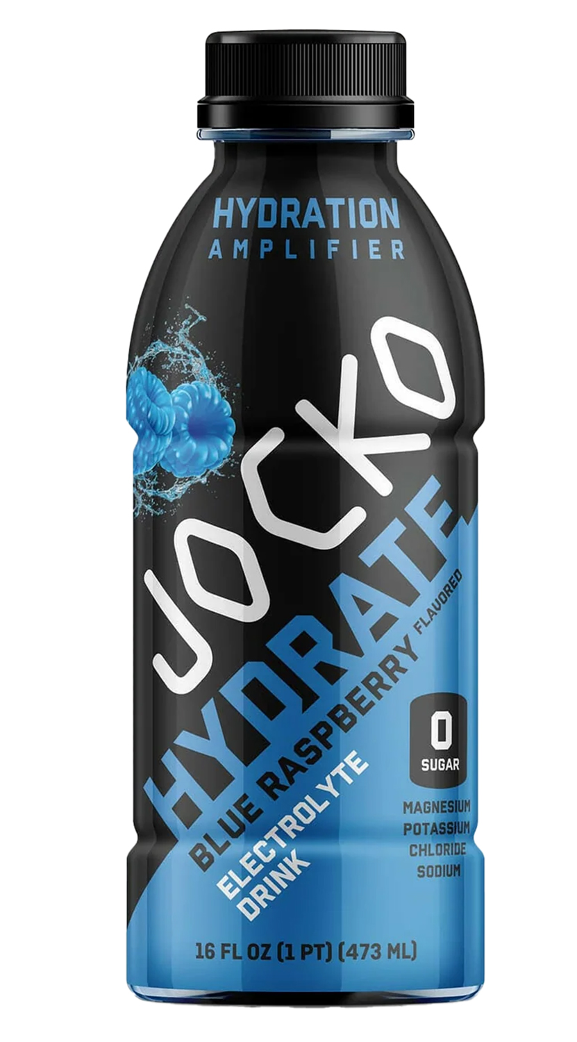 Jocko Fuel 29746 Blue Rasberry Hydrate Drink 16oz 12Pack | 810076297460