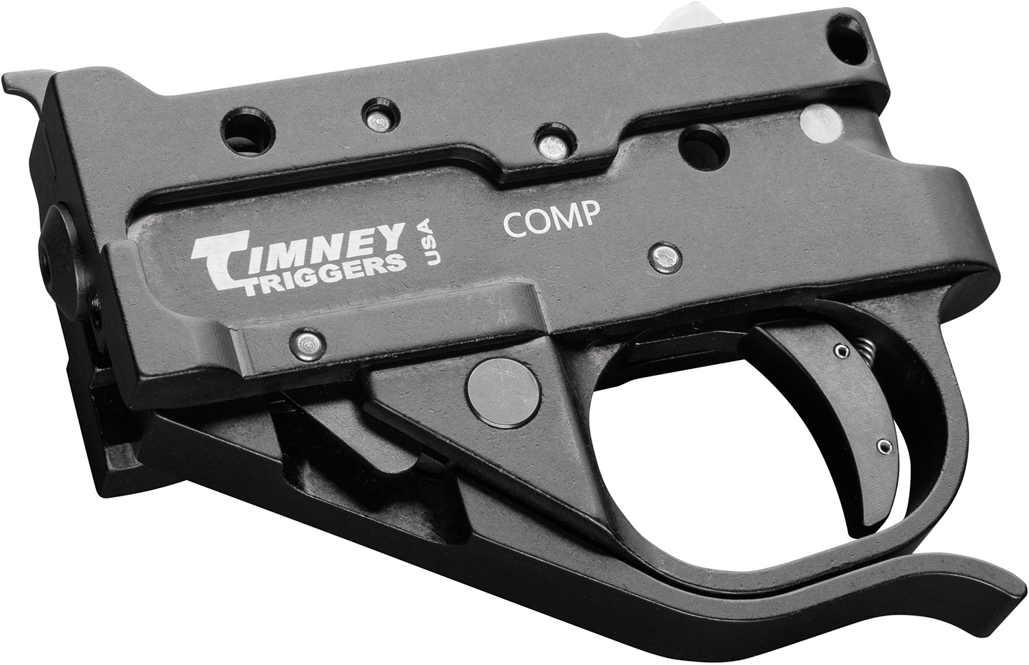 Timney Triggers 10221CCOMP Replacement Trigger  Compact Black/Black DropIn Fits Ruger 10/22 | 081950212866