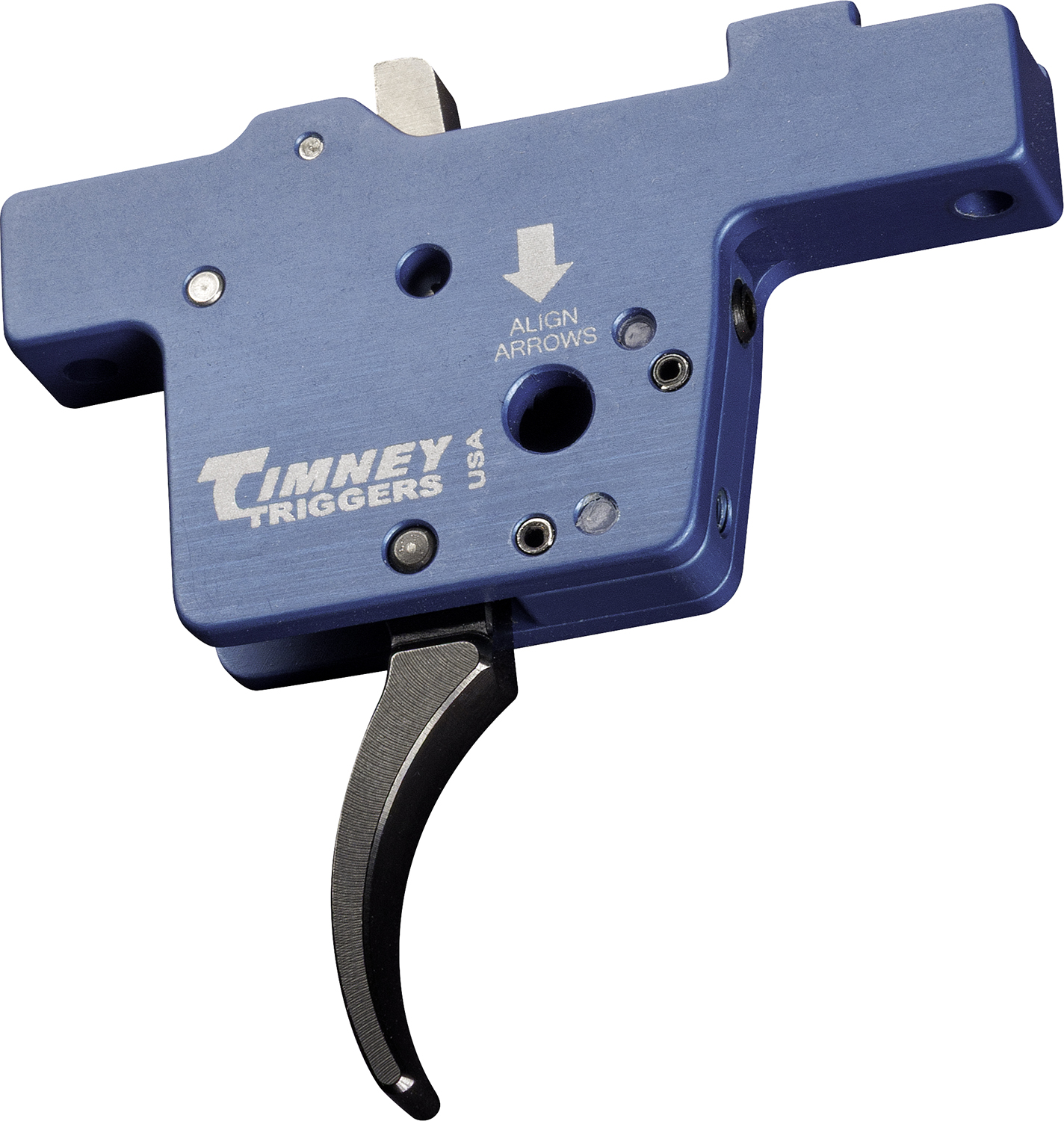 Timney Triggers 334 Stevens 334  Blue SingleStage Curved Fits Savage | 081950334001