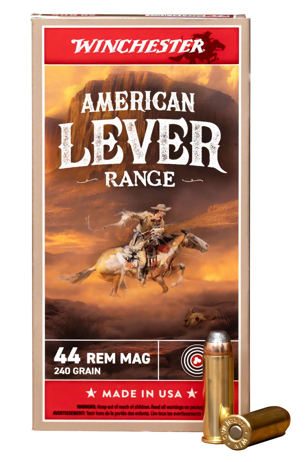 WIN W44MAL     44REMMG 240GR JSP AM LEV MAWI 50/10  | .44 MAG | 020892030466