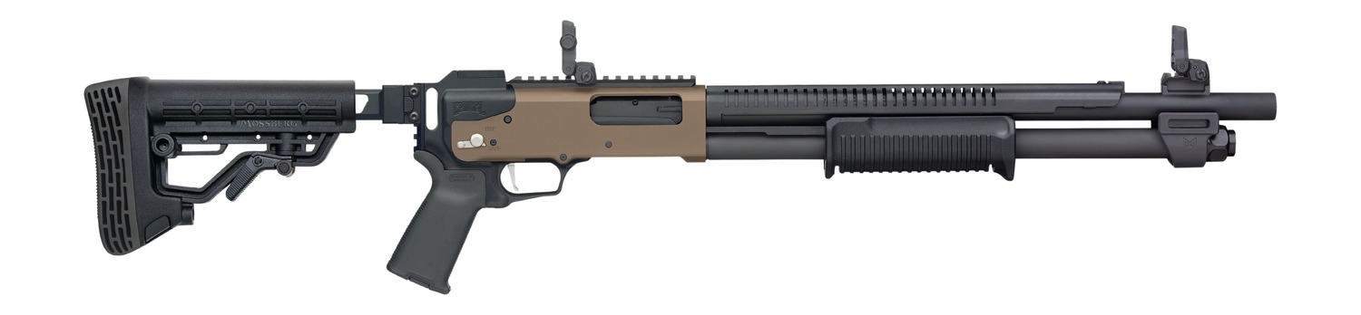 MSBRG 590R 12GA/18.5 Inch 6RD FLDG STK  | 12GA | 015813502337