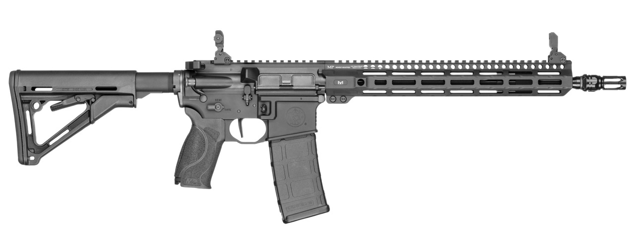 Smith  Wesson 13824 MP 15 Axe SBR 5.56 NATO 301 14.50 Inch Black Armornite Threaded Barrel, Black Hardcoat Anodize Aluminum Receiver w/Picatinny Rail, MLOK Handguard, Magpul CTR Black Polymer Stock, I  | .223 REM 5.56x45mm NATO | 022188896060