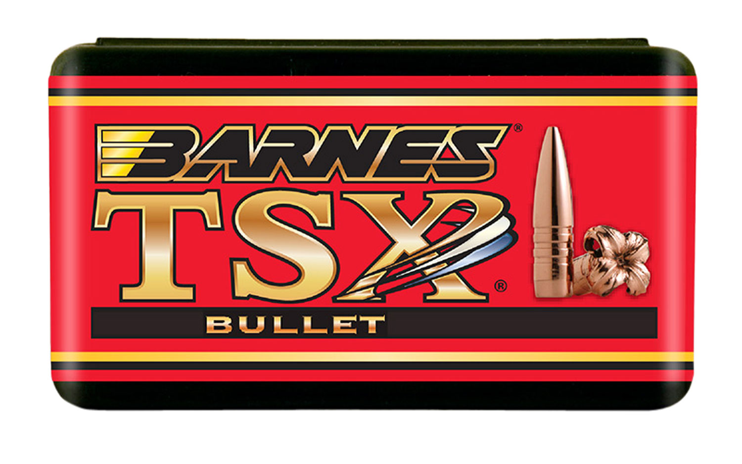 Barnes Bullets 30291 TSX  7mm .284 160 gr TSX Flat Base 50 Per Box