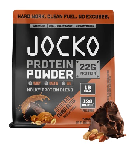 JOCKO 29117 CHOCOLAT PEANUT BUTTER PROTEIN POW BAG | 810076291178