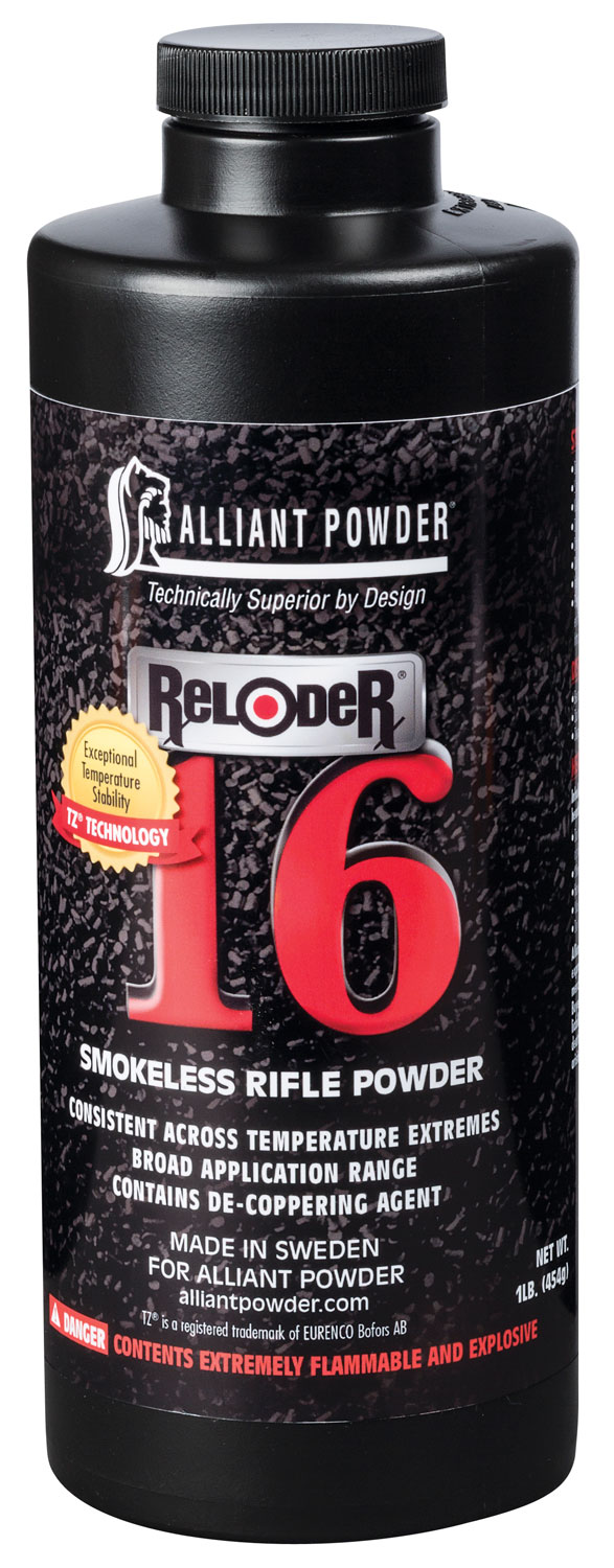 Alliant Powder RELOADER16 Rifle Powder Reloder 16 Rifle Multi-Caliber Medium Rifle 1 lb