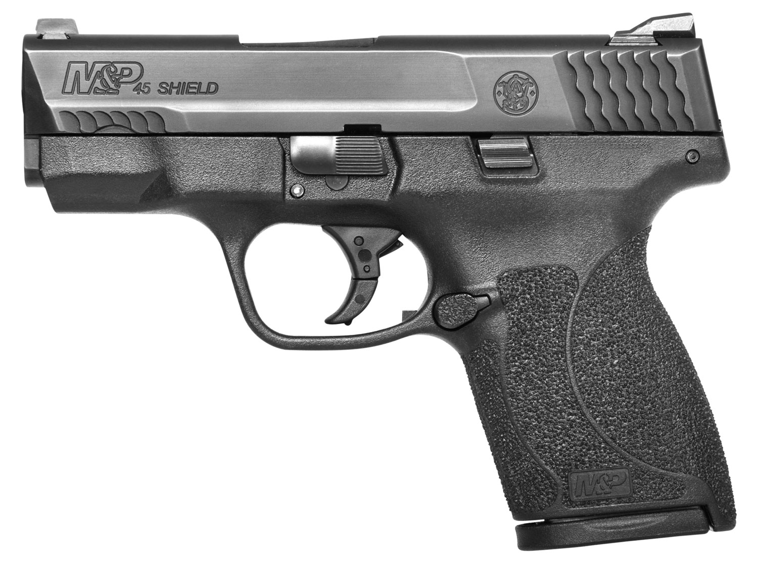Smith & Wesson M&P 45 Shield M2.0 Handgun .45 ACP 6rd & 7rd Magazines (2) 3.3
