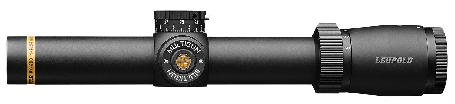 Leupold 171555 VX-6HD 1-6x 24mm Obj 116-19 ft @ 100 yds FOV 30mm Tube Black Matte Illuminated CM-R
