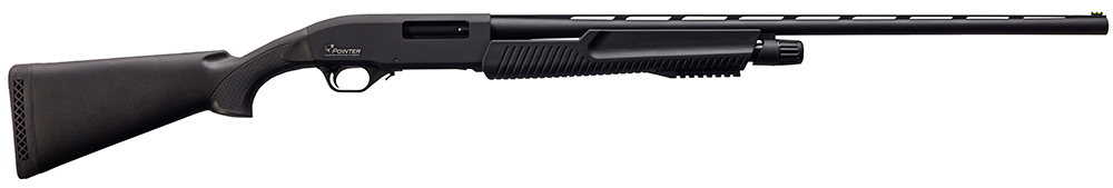 Pointer KPS03025 Slug Combo Shotgun Pump N/A 12 Gauge Black