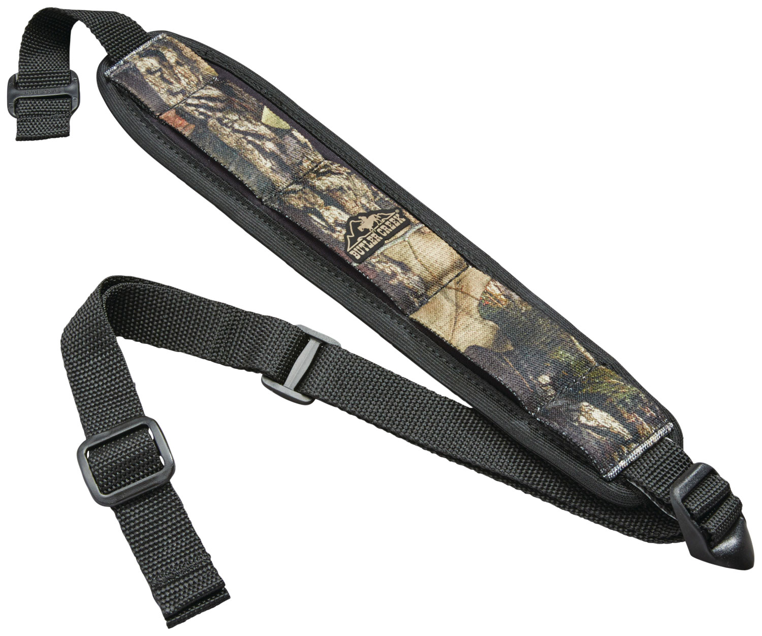Butler Creek 180017 Comfort Stretch Sling made of Mossy Oak Break-Up Country Neoprene with Non-Slip Grippers, 20