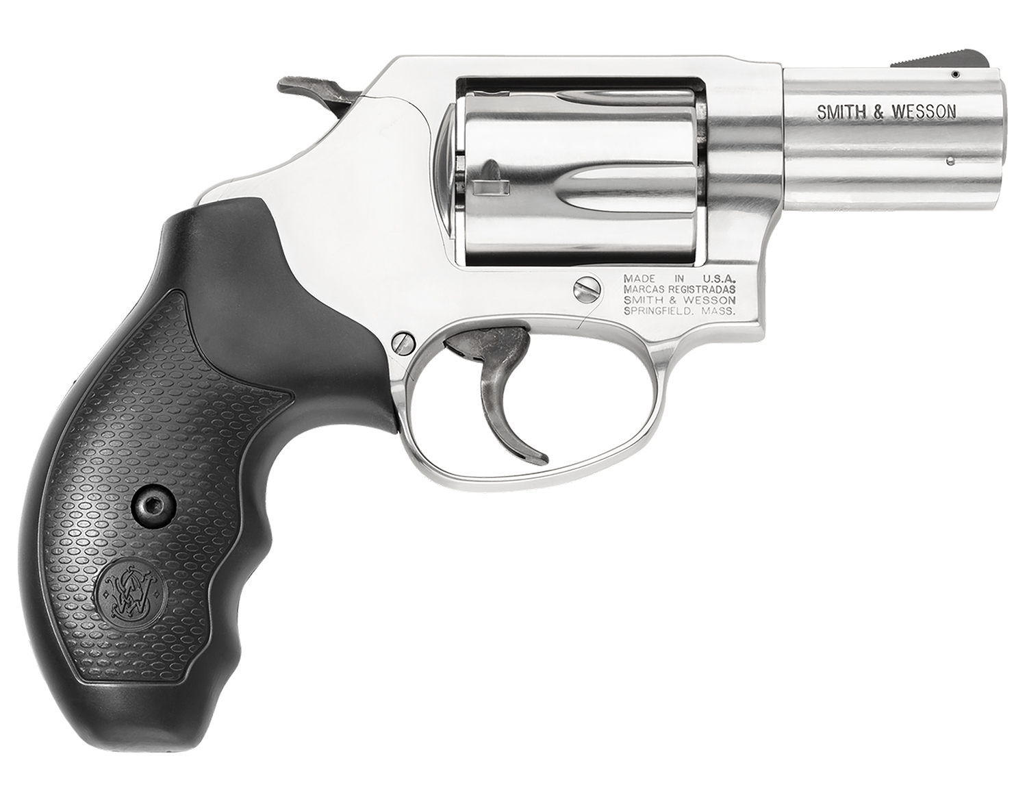Smith  Wesson 162420 Model 60  357 Mag or 38 SW Spl P Stainless Steel 2.12 Inch Barrel  5rd Cylinder, Satin Finish Stainless Steel J-Frame, Exposed Hammer  | .38 SPL | 022188624205