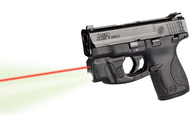 LaserMax CFSHIELDCR Centerfire Laser/Light Combo Black Red Laser 100 Lumens/5mW 650nM Wavelength Fits S&W M&P Shield Frame Mount