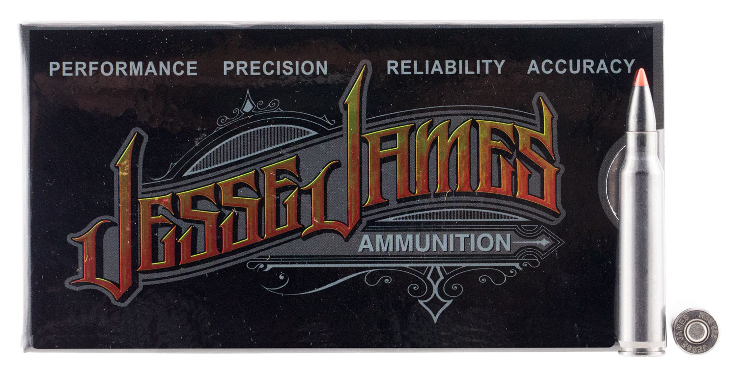 Ammo Inc 223055VMXJJ Jesse James 223 Remington/5.56 NATO 60 GR V-Max 50 Bx/ 20 Cs