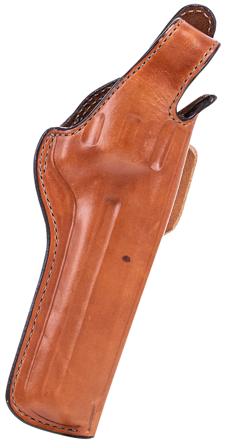 Bianchi 10237 5BHL Thumbsnap  OWB Size 06 Tan Leather Belt Loop Fits Ruger GP100/Colt King Python Right Hand | 013527102379