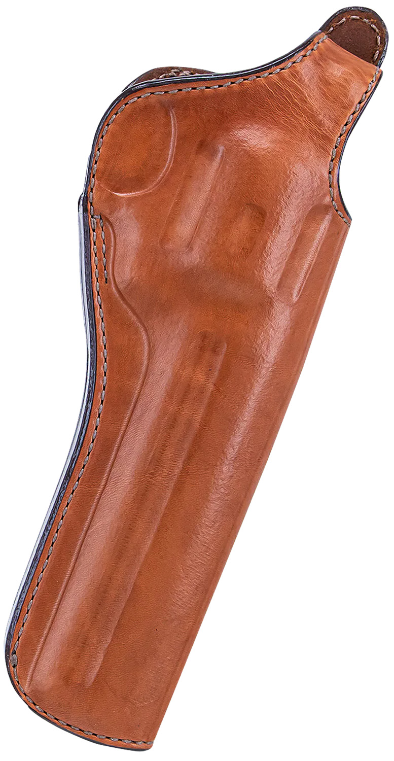 Bianchi 12686 Cyclone  OWB Tan Leather Fits 6 Inch Astra 357, 66.5 Inch Colt, SW Colt SW 27,28,29,610 Taurus Belt Loop Mount Right Hand | 013527126863