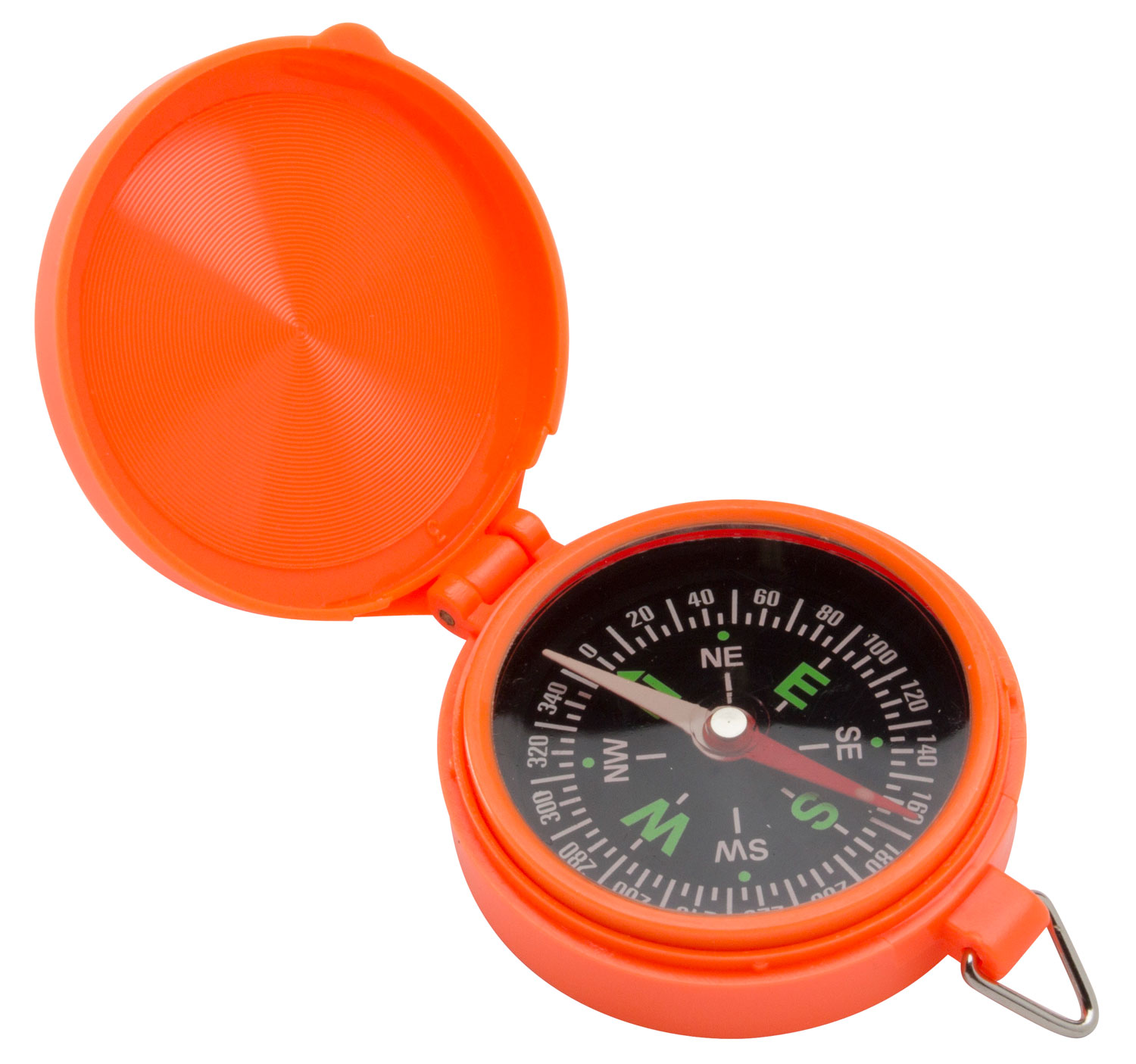 Allen 487 Pocket Compass W/Lid Orange | 026509004875