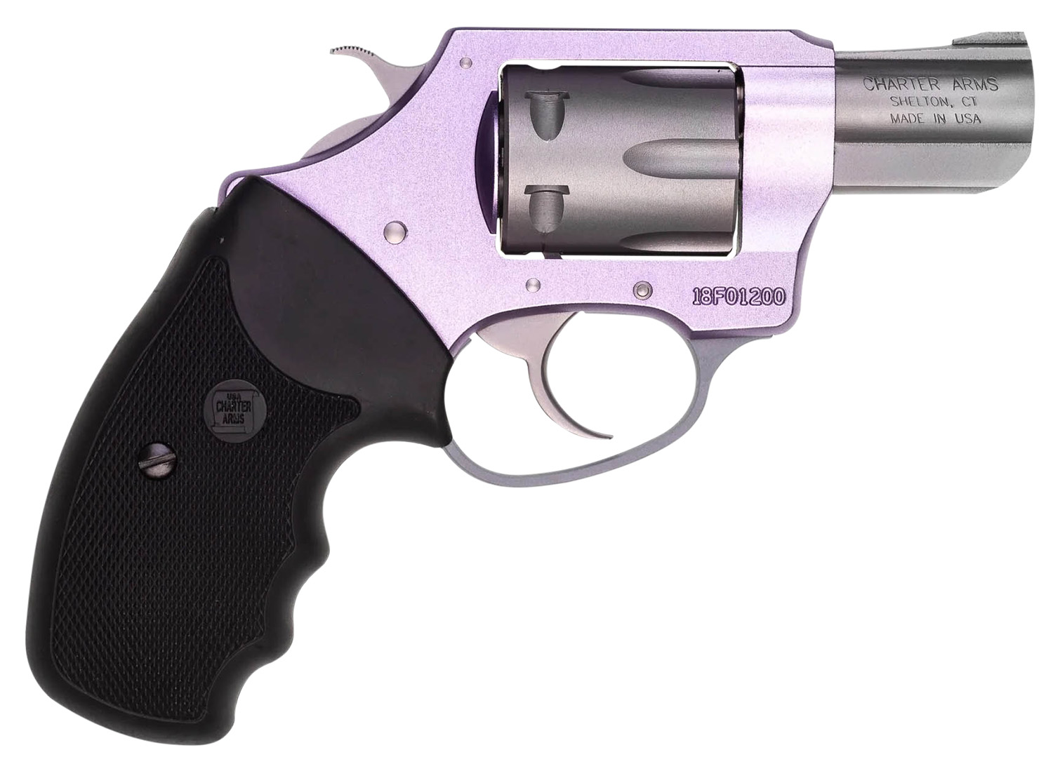 Charter Arms 52240 Pathfinder Lite Lavender Lady Small 22 LR, 8 Shot 2