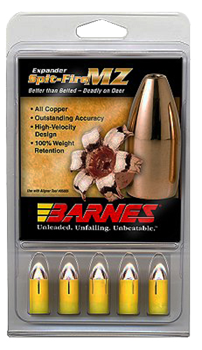 Barnes Bullets 30567 Spit-Fire MZ  50 Cal 285 GR 15