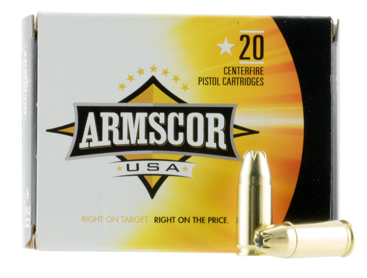 Armscor AC97N USA  9mm Luger 124 gr Jacketed Hollow Point (JHP) 20 Per Box/25 Cs