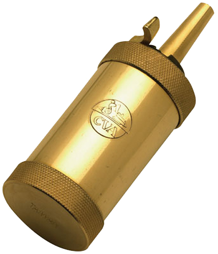 CVA AC1400A Cylinder Field Flask  Brass 2.50 oz
