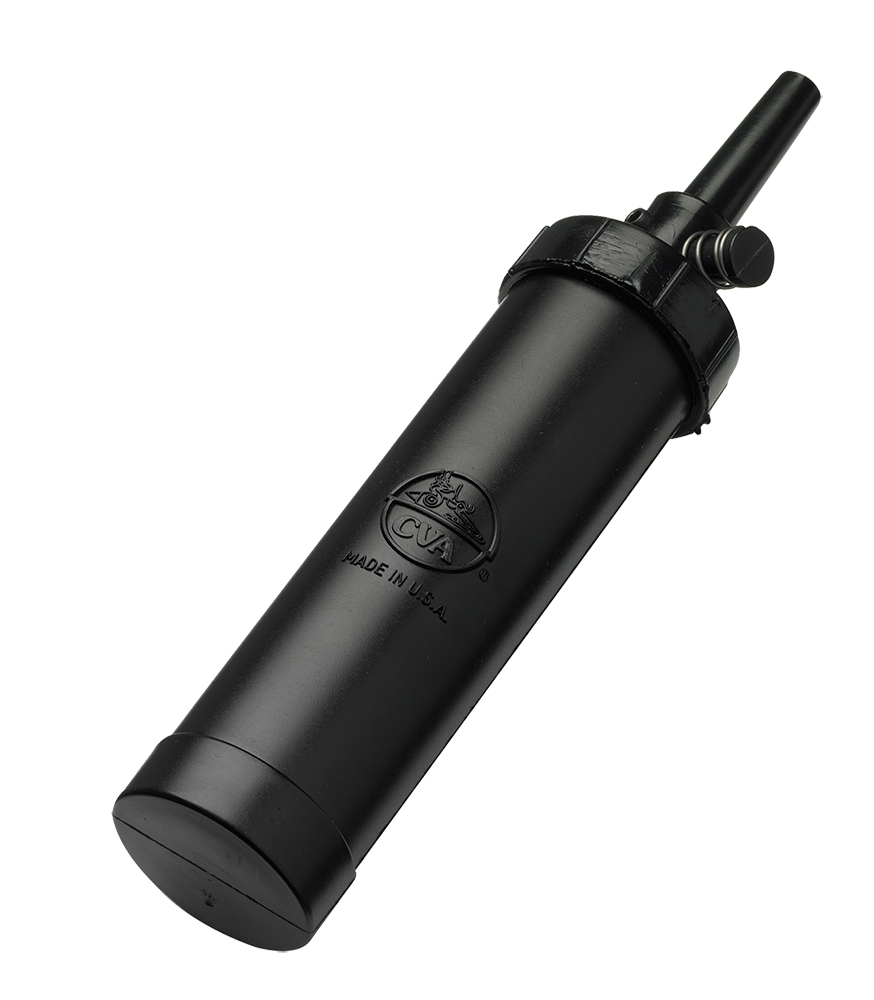 CVA AC1386 Titan Flask Black Powder Polymer Black 5 oz