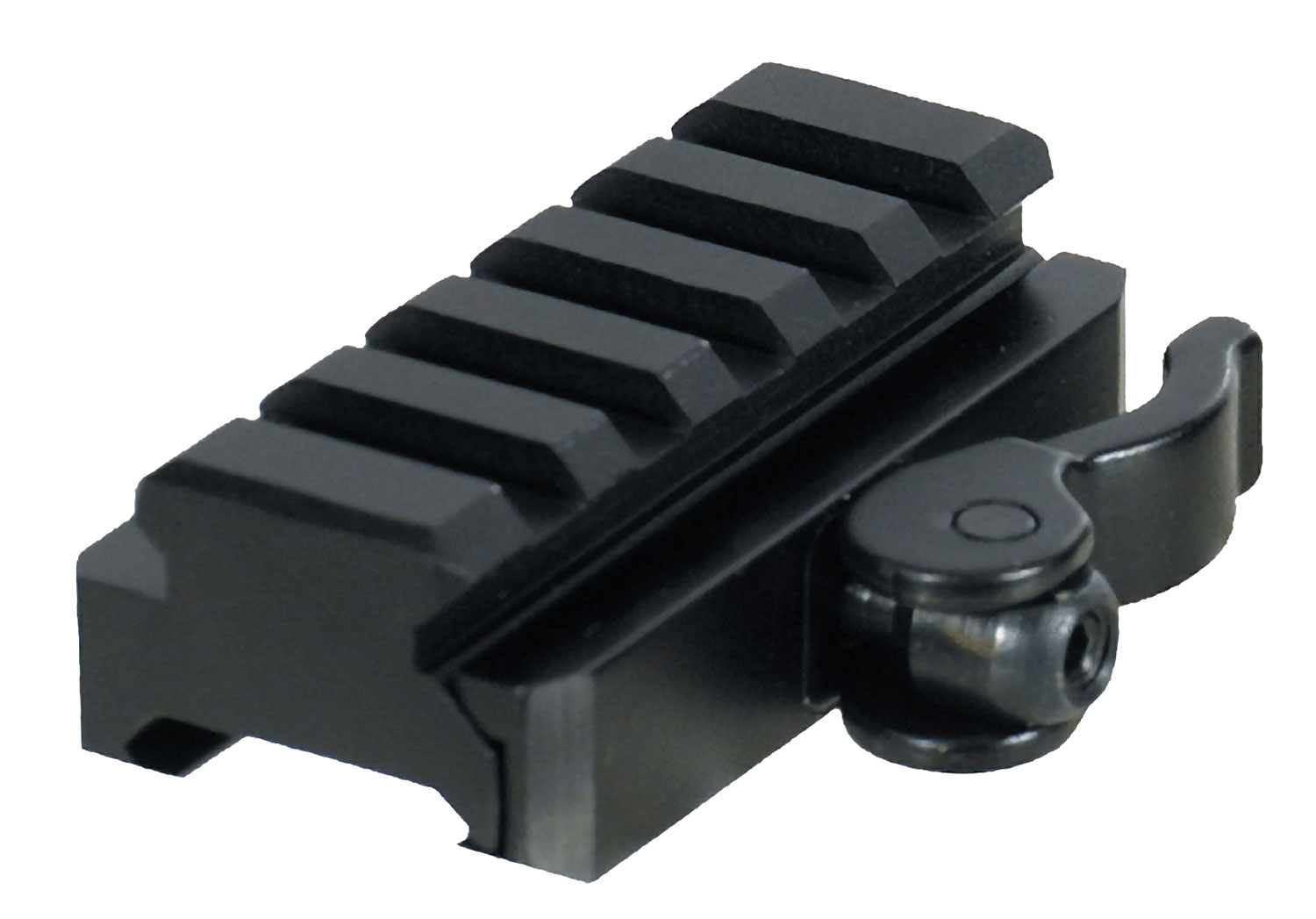 UTG Pro MNTRSQD605 5Slot QD Riser Lever Mount Adapter Lever Mount Adaptor and Riser Black Anodized | 4712274529762