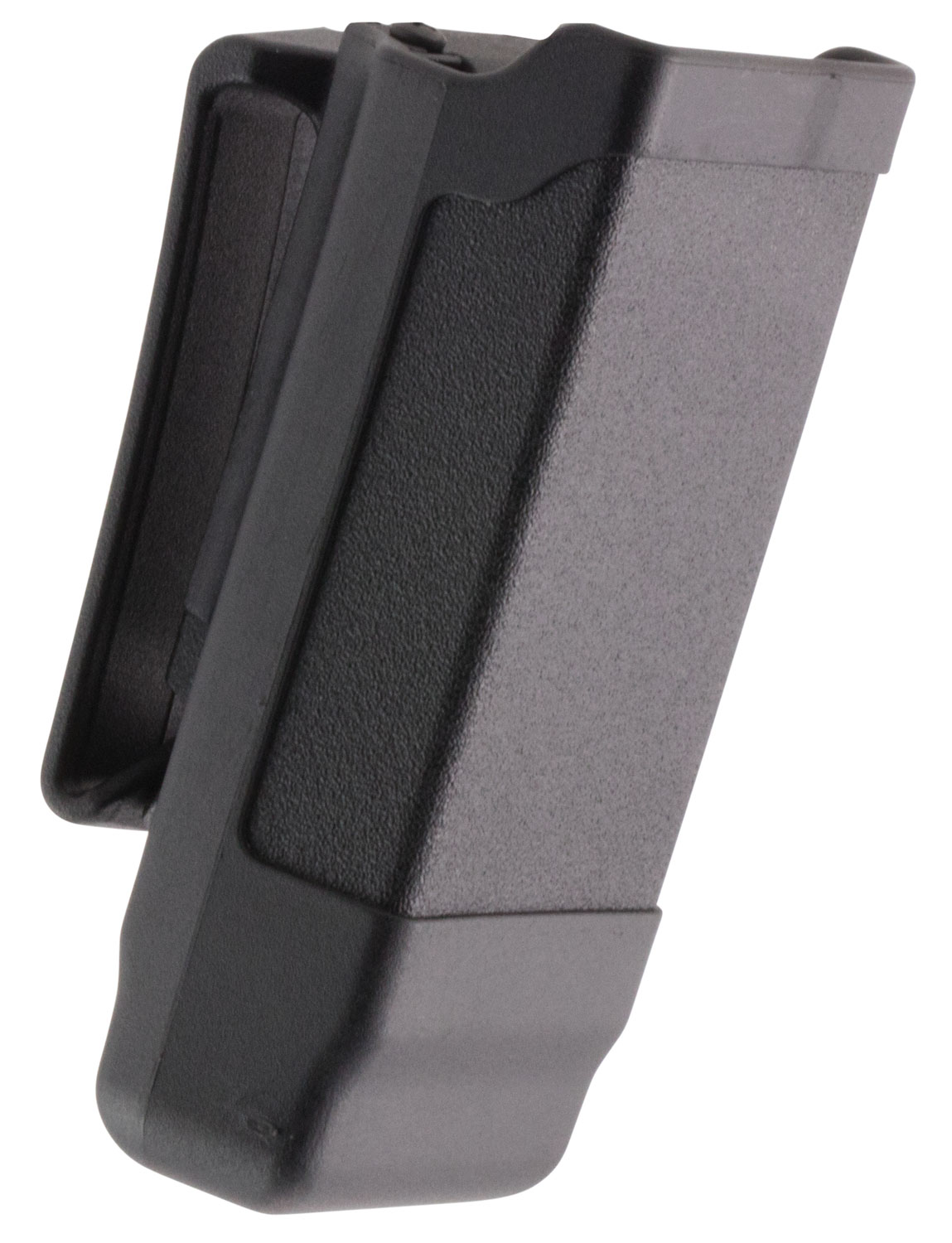 Blackhawk 410500PBK Single Mag Case  Matte Black Polymer Belt Clip Compatible w/ Single Stack 9mm/40/45/357