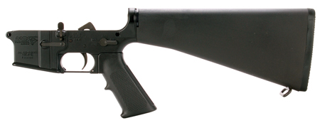DPMS LR05ASF Assembled Lower A2 Stock AR-15 AR Platform 223 Remington/5.56 NATO Black Hardcoat Anodized