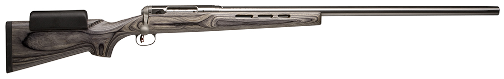 Savage Arms 18154 12 F/TR 308 Win Caliber with 1rd Capacity, 30 Inch 112 Inch Twist Barrel, Matte Stainless Metal Finish  Gray Laminate Stock Right Hand Full Size  | .308 WIN | 011356181541
