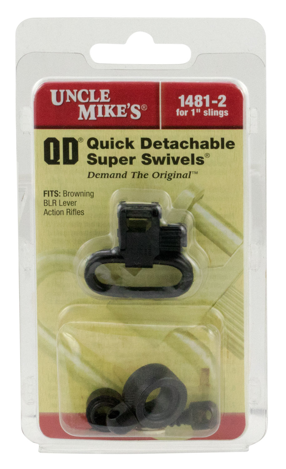 Uncle Mikes 14812 Super Swivel  made of Steel with Blued Finish, 1