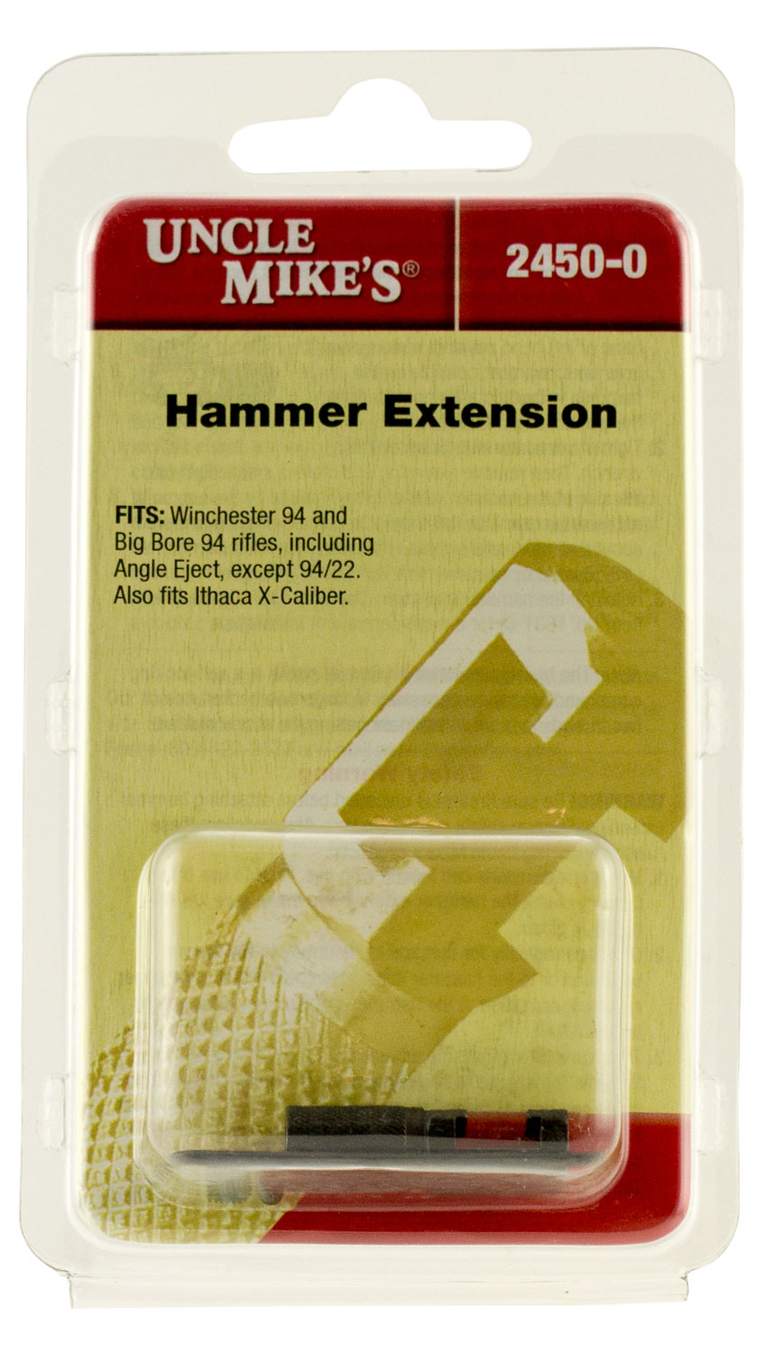 Uncle Mikes 2450 Hammer Extension Winchester 94 Black Steel | 043699245000