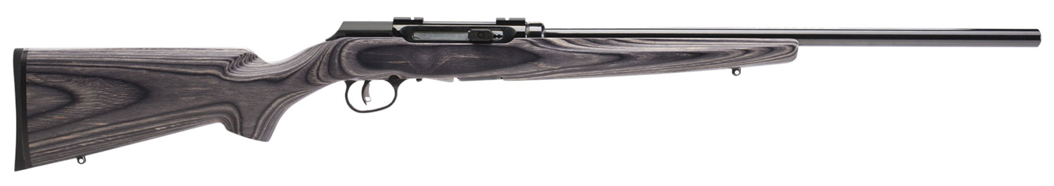 Savage Arms 47006 A17 Target Sporter Full Size 17 HMR 101 22 Inch High Luster Heavy Target Barrel, High Luster Drilled  Tapped Carbon Steel Receiver, Satin Gray Fixed Laminate Stock, Right Hand  | .17 HMR | 011356470065