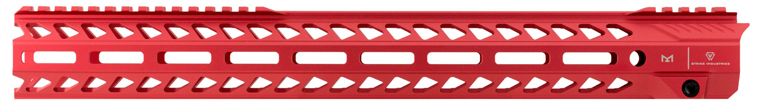 Strike STRIKERAIL Strike Rail  AR15 Red Aluminum 17 Inch MLOK | 708747546798