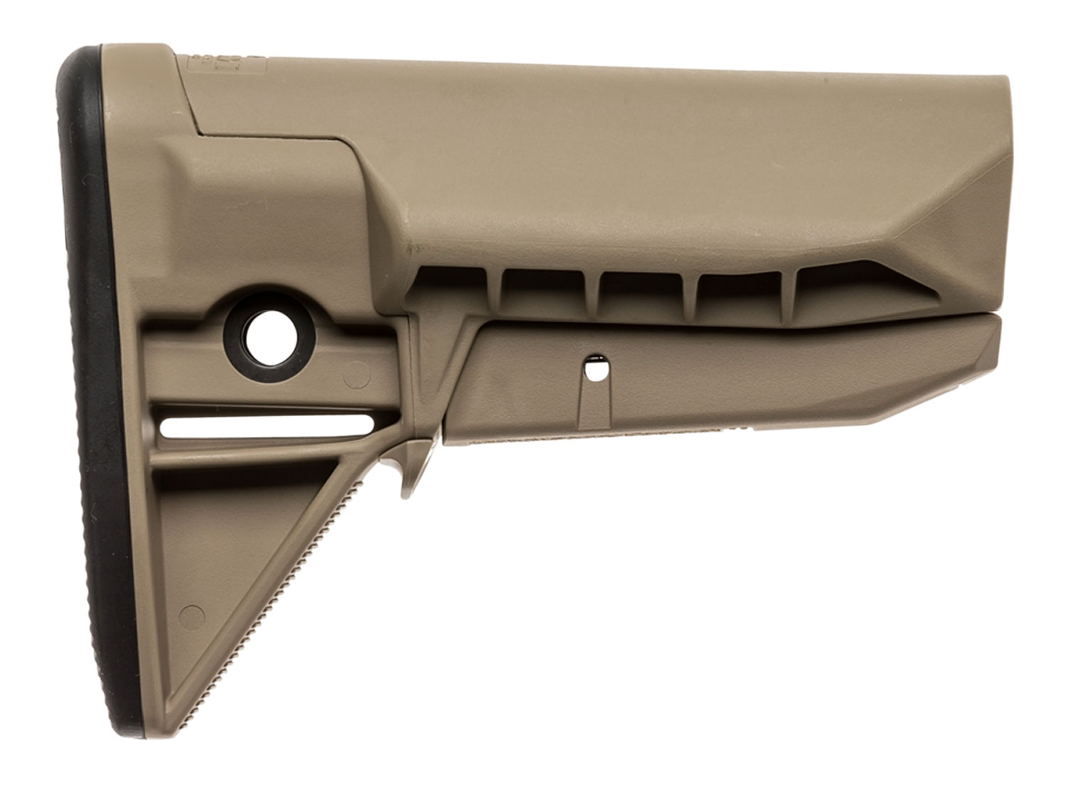 BCM GFSMOD0SPMDF BCMGunfighter Mod 0 Stock Assembly Flat Dark Earth Synthetic with SOPMOD Cheekweld for AR-15