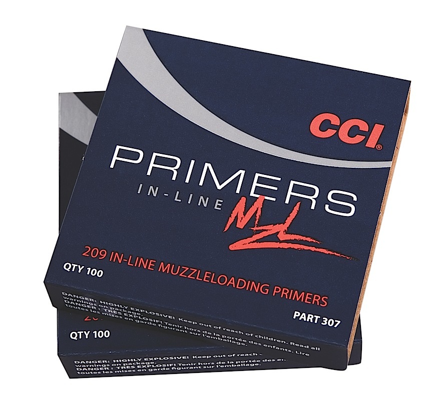 CCI 0307 In-Line Muzzleloader 209 100 Per Box