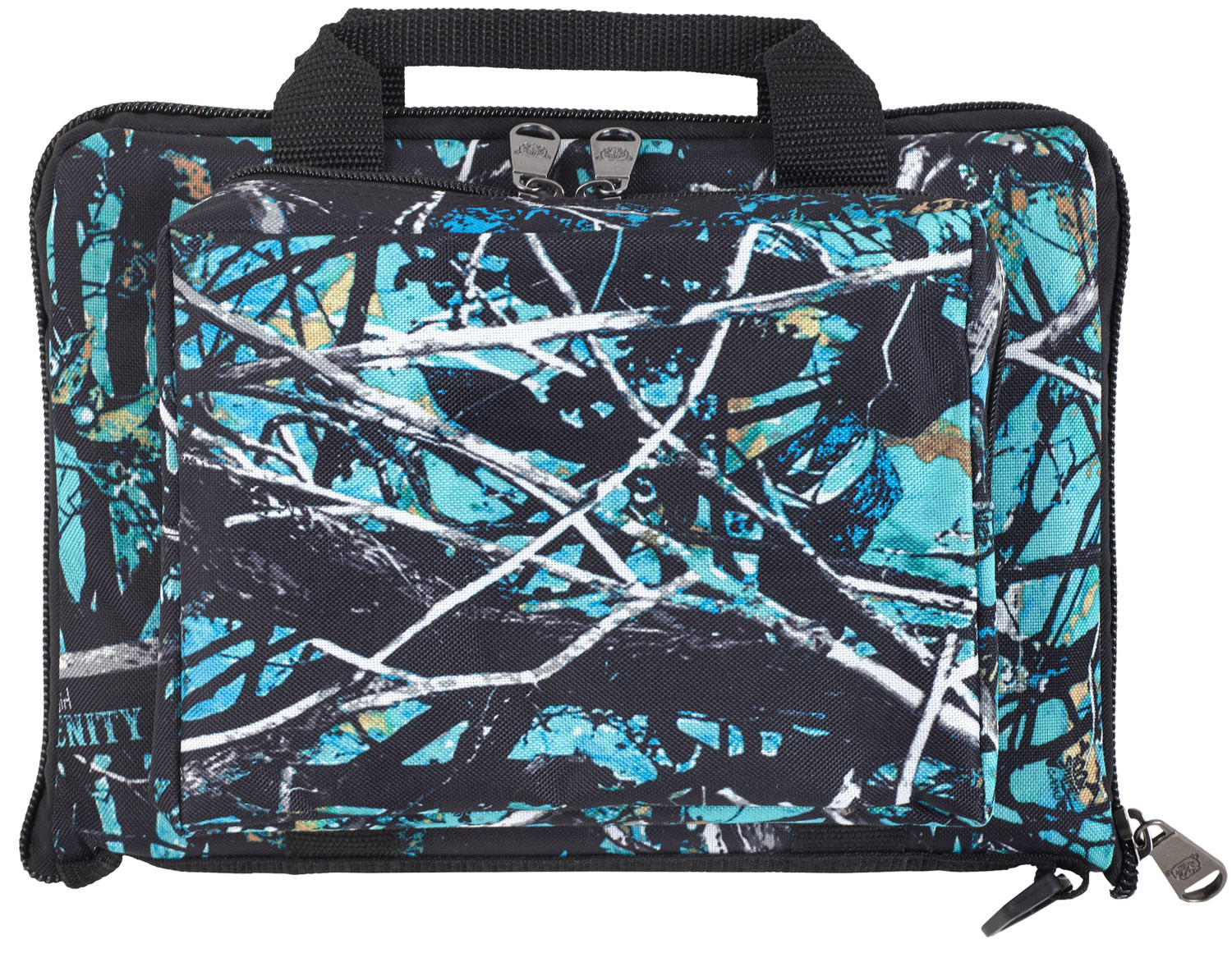 Bulldog BD915SRN Deluxe Mini Range Bag Water Resistant Serenity Camo Nylon with Inside & Outer Storage Pockets 11