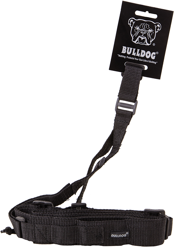 Bulldog BD825 Tactical  Adjustable 3 Point Sling Black Nylon Webbing