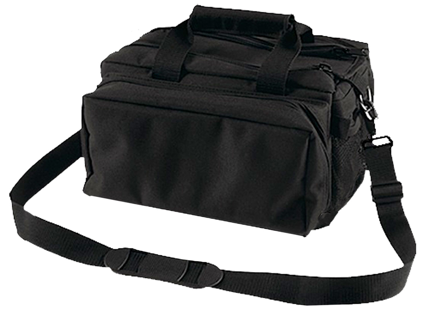 Bulldog BD910 Deluxe Range Bag Water Resistant Black Nylon with Adjustable Strap, Removeable Divider, Storage Pockets & Deluxe Padding 13
