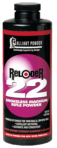 Alliant Powder RELODER22 Rifle Powder Reloder 22 Rifle Multi-Caliber  Magnum 1 lb