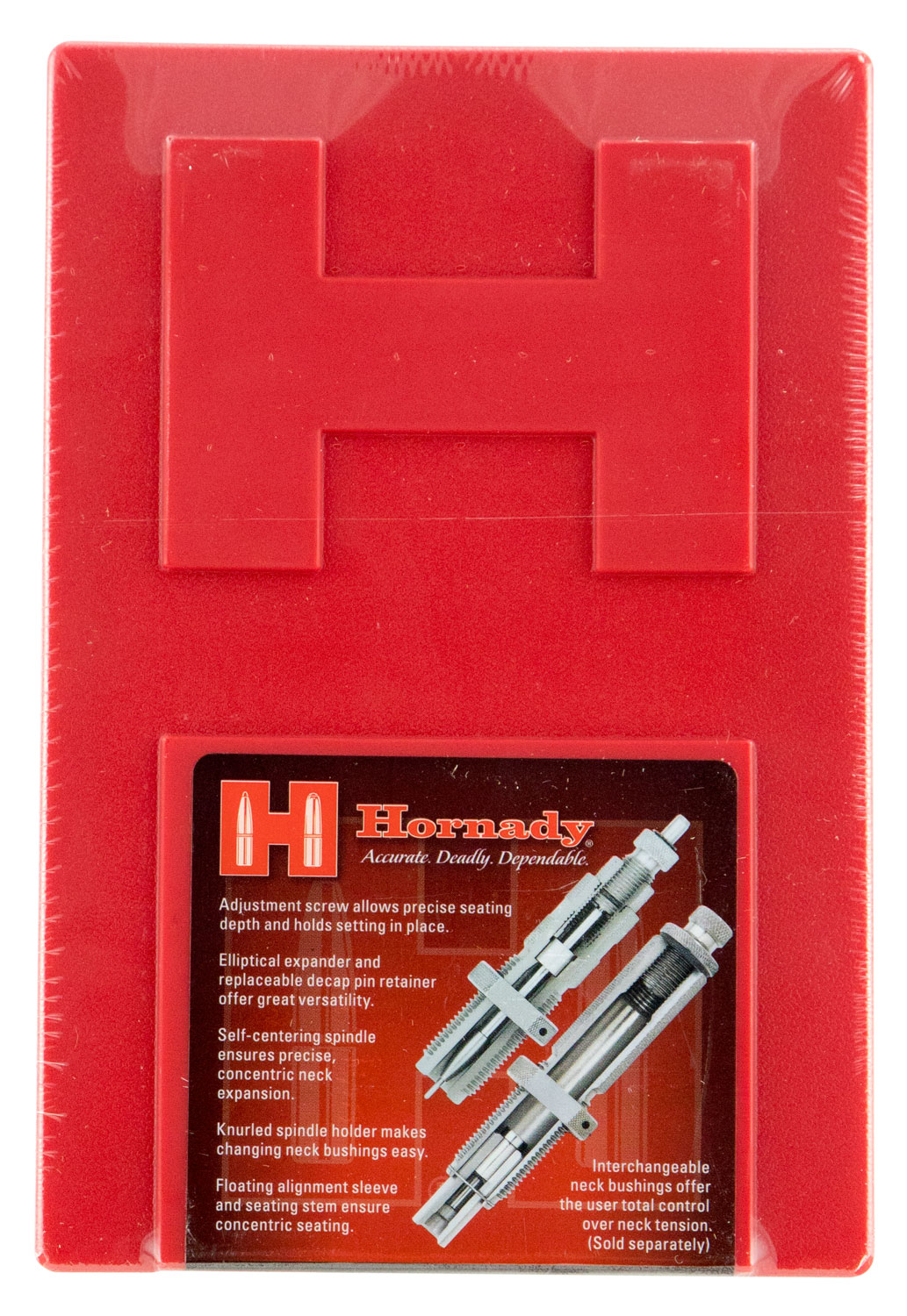 Hornady 544283 Match Grade 2 Die Set for 6.5 PRC Includes Busing/Seater