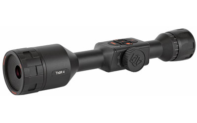 ATN TIWST4641A Thor 4 640 Thermal Rifle Scope Black Anodized 1-10x Multi Reticle 640x480 Resolution Features Rangefinder